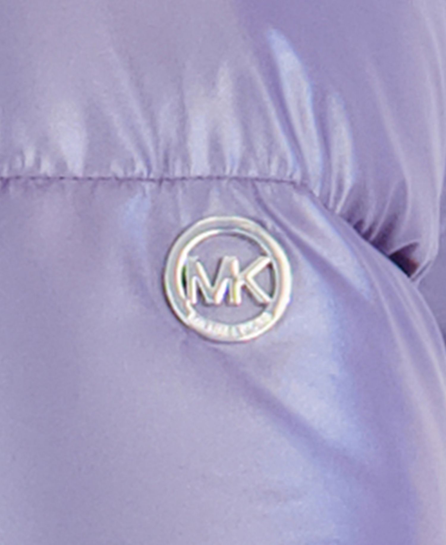 Toddler Girls' 2T-5T Pearlized Fabric Stadium Length Heavy Weight Jacket