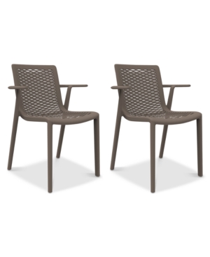 Netkat Set of 2 Indoor/Outdoor Armchairs