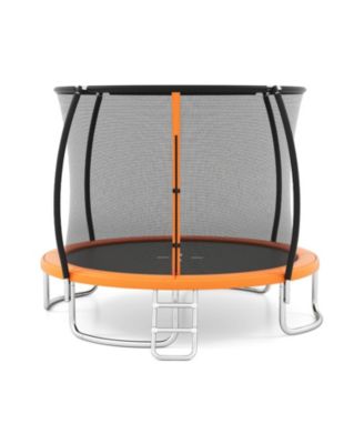 12FeetHeavy-Duty Outdoor Recreational Trampoline With Safety Enclosure Net