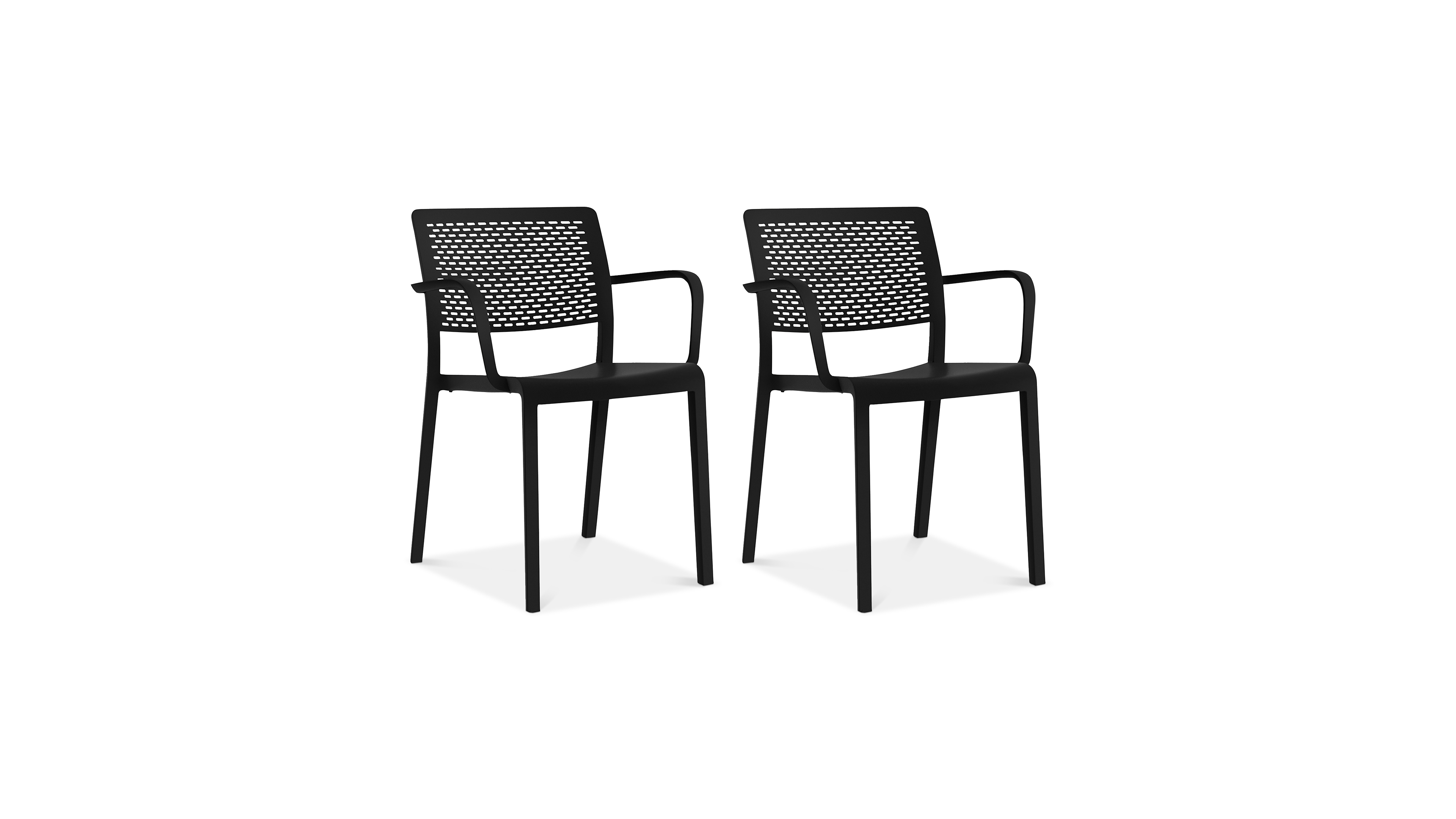 Trama Set of 2 Indoor/Outdoor Armchairs