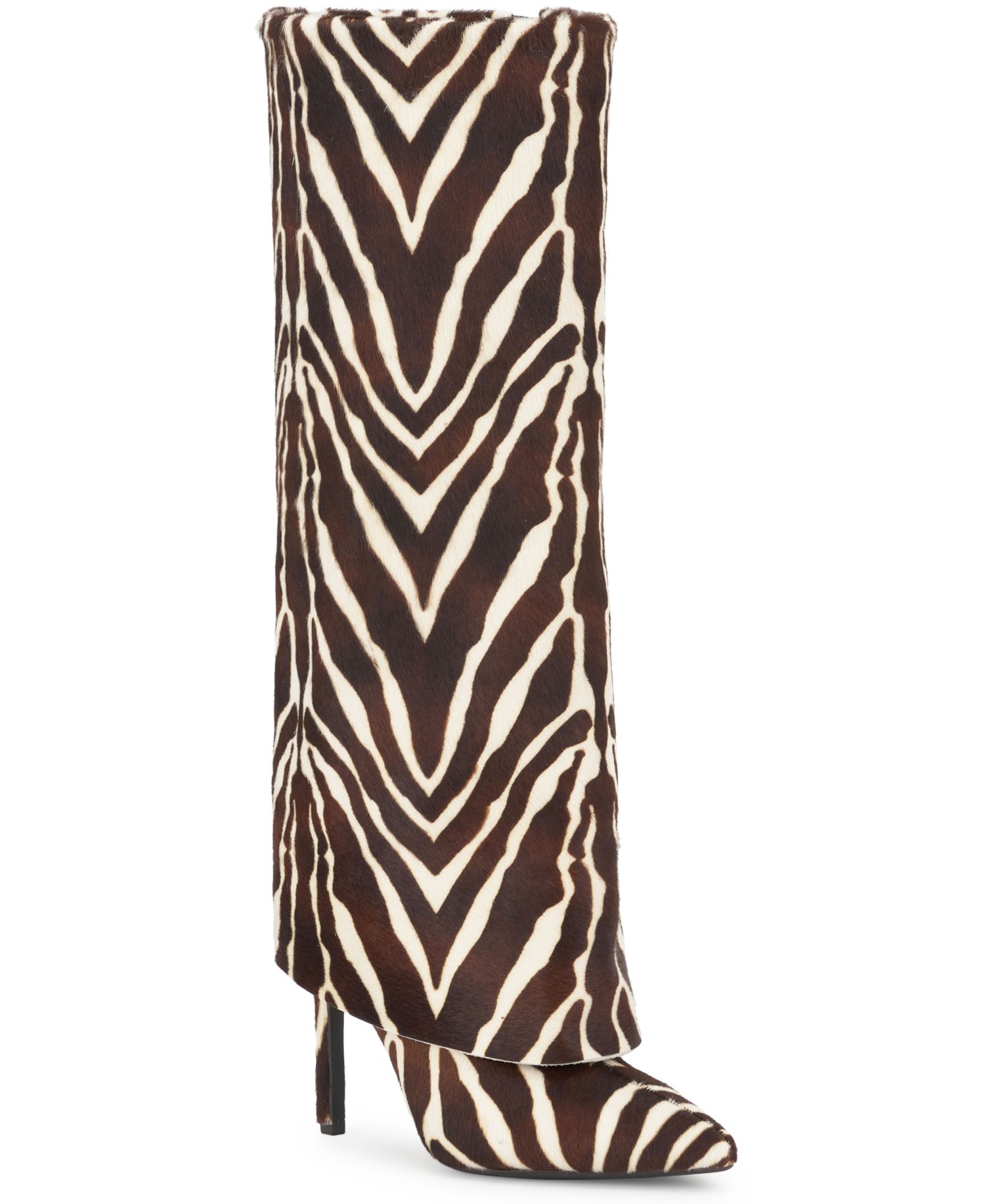 Skylar Fold Over Cuffed Knee-High Boots