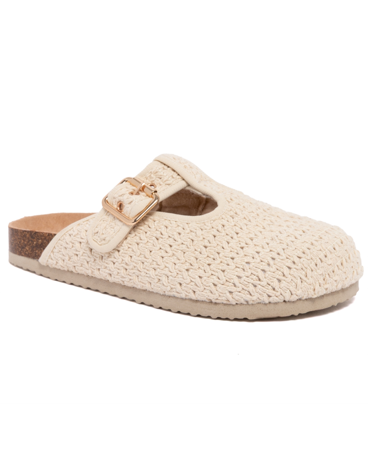 Sugar Women's Snicker Closed-toe Slip-on Casual Clogs In Neutral