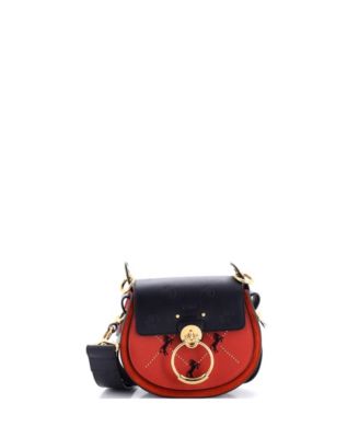 Small Tess Bag Embroidered Leather