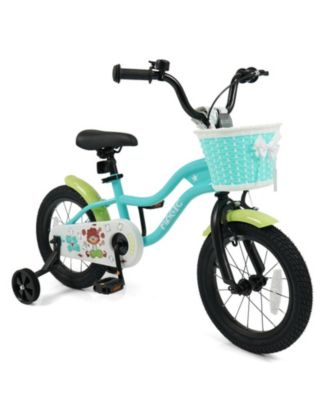 12"/14"/16" Detachable Training Wheels Adjustable Kids' Bike, Ages 3+