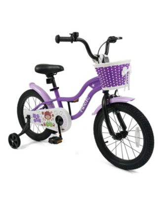 16 in Kids Bike with Training Wheels for Ages 4-7 Years Old