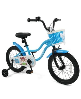 16" Kids' Bike with Removable Training Wheels and Adjustable Seat, Ages 3+