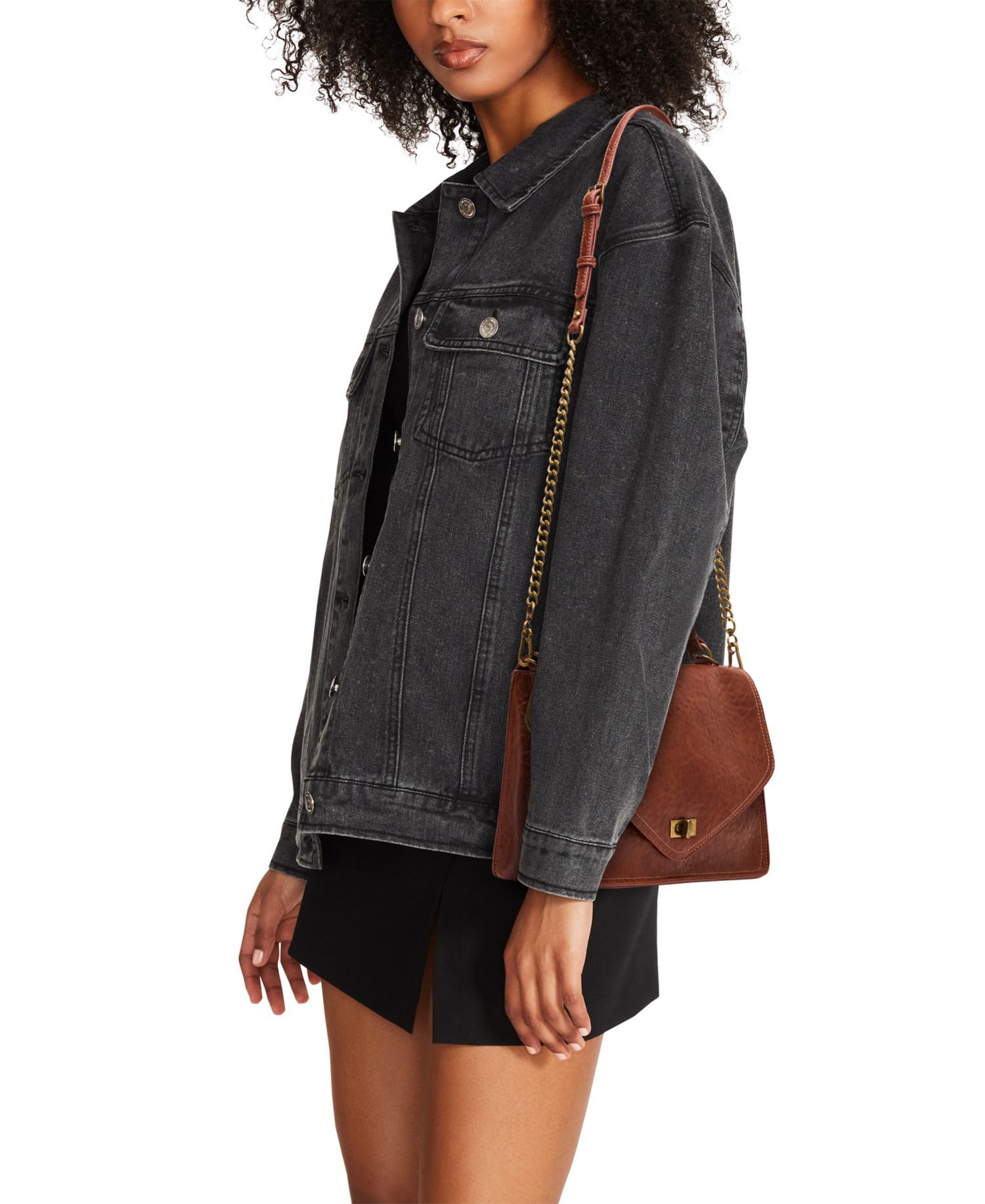 Theia Flap Small Satchel Handbag