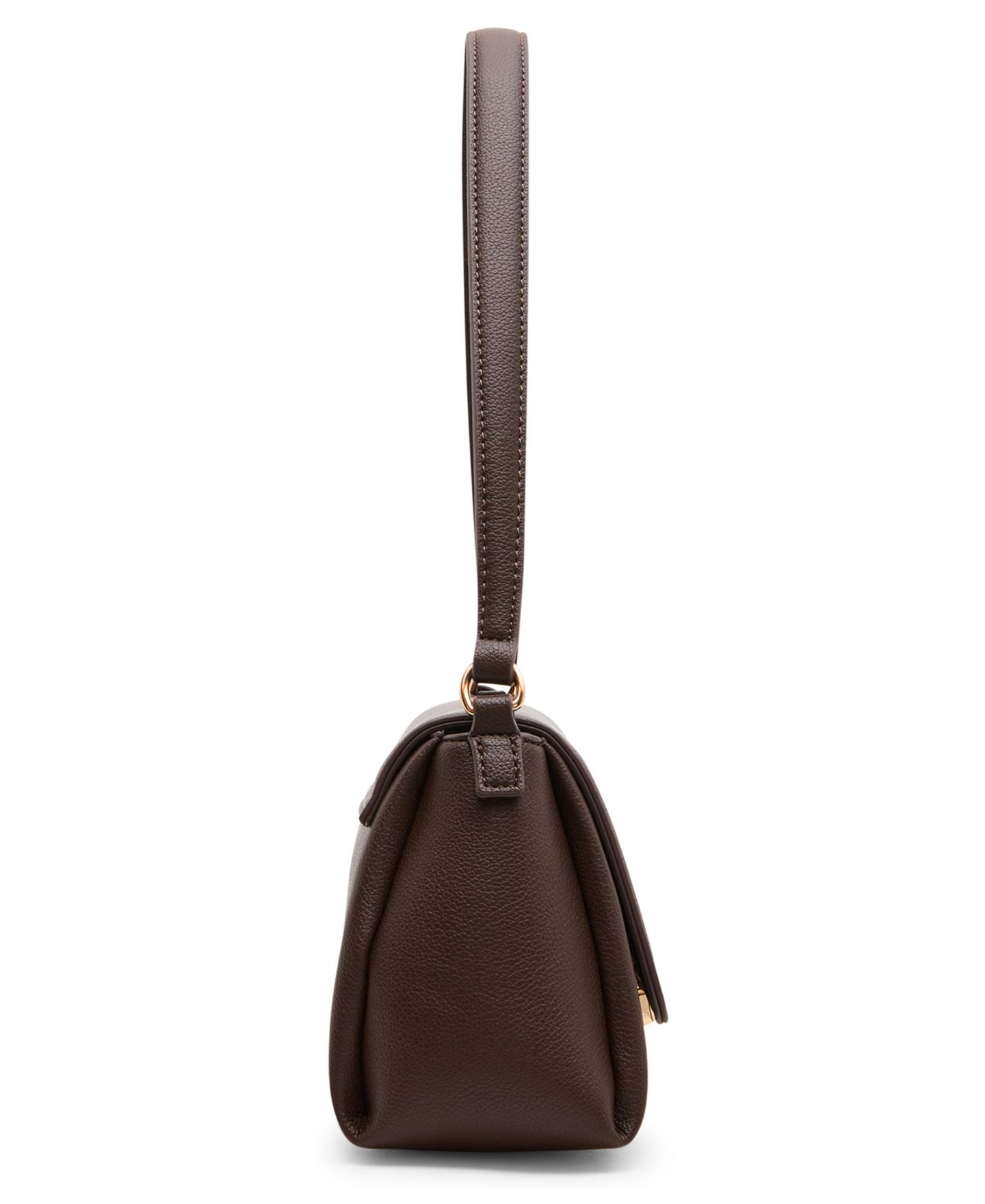 Женская сумка Anne Klein Convertible Flap Small Shoulder Handbag, цвет: Коричневый — фото 5
