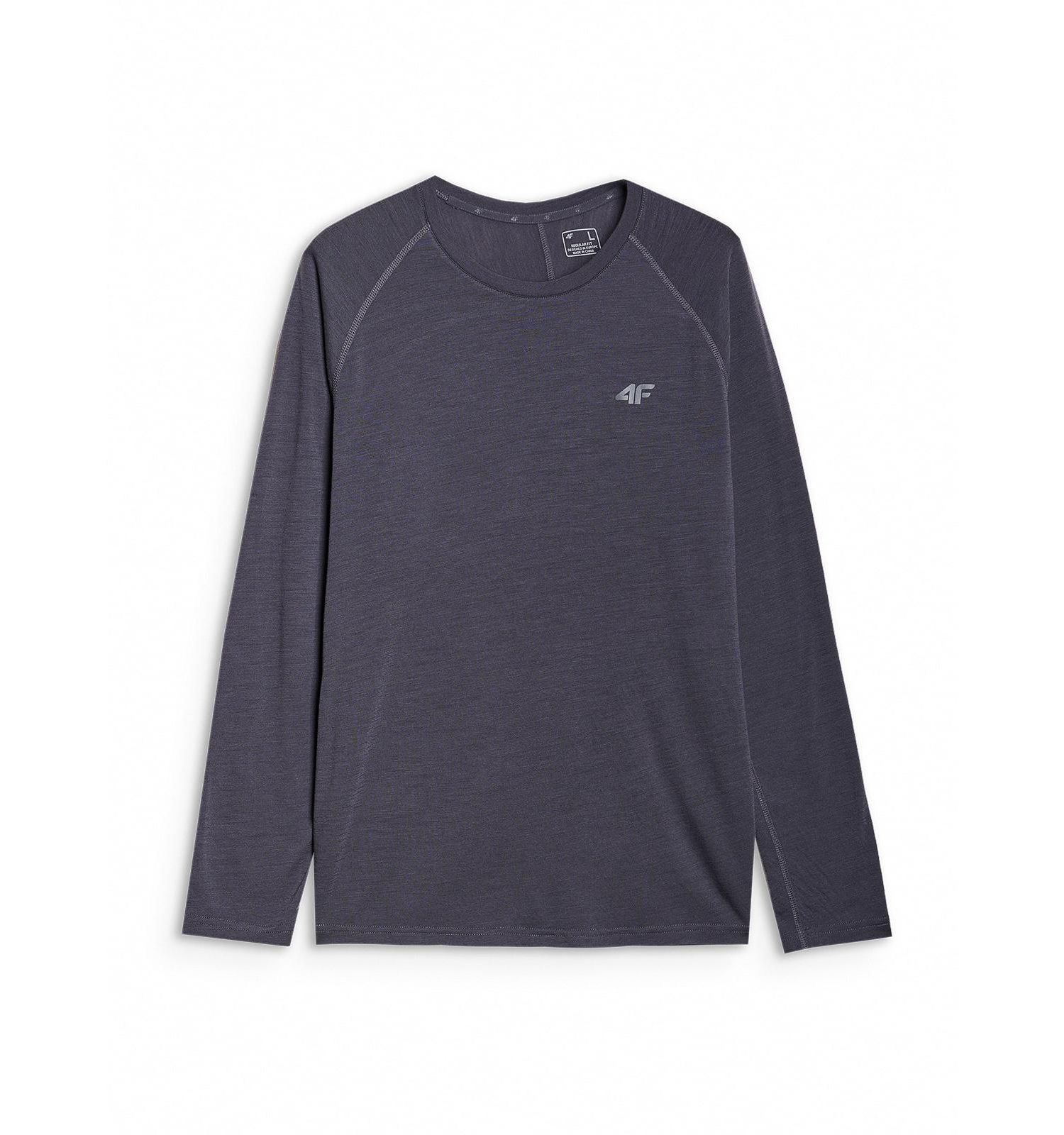 Men's Quick-Dry Trekking Long Sleeve Tee Crewneck Fit