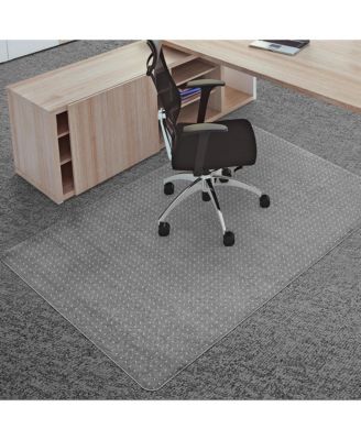 Heavy Duty Office Chair Mat for Carpets Non-Slip Smooth Rolling Floor Protector