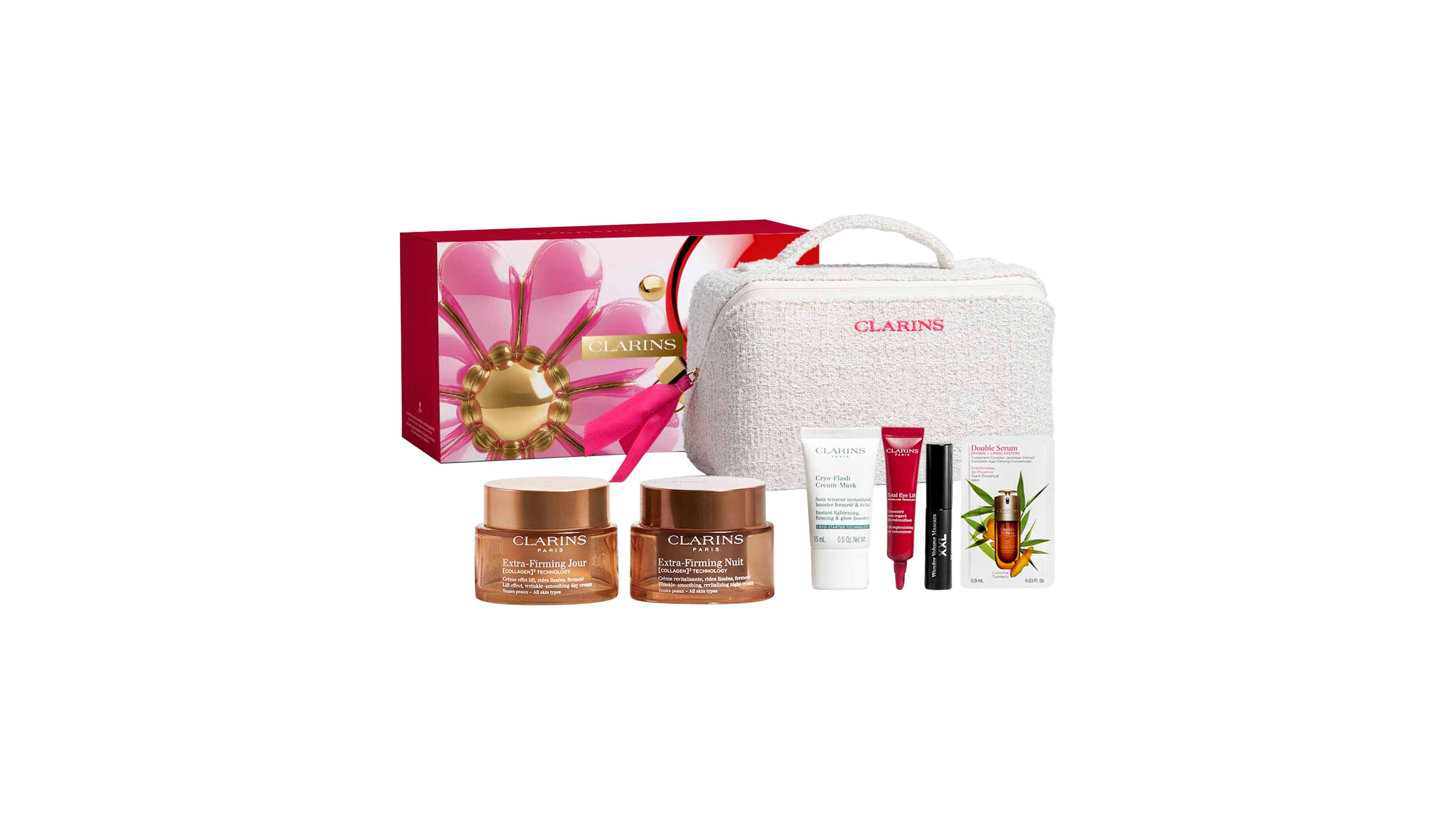 Clarins 7-Piece Extra-Firming Luxury Skincare Gift Set
