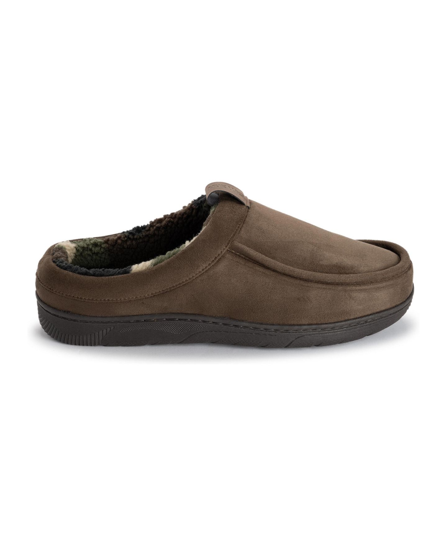 Мужские сабо MUK LUKS Miles Clog Slippers, цвет: Тёмный коричневый — фото 2