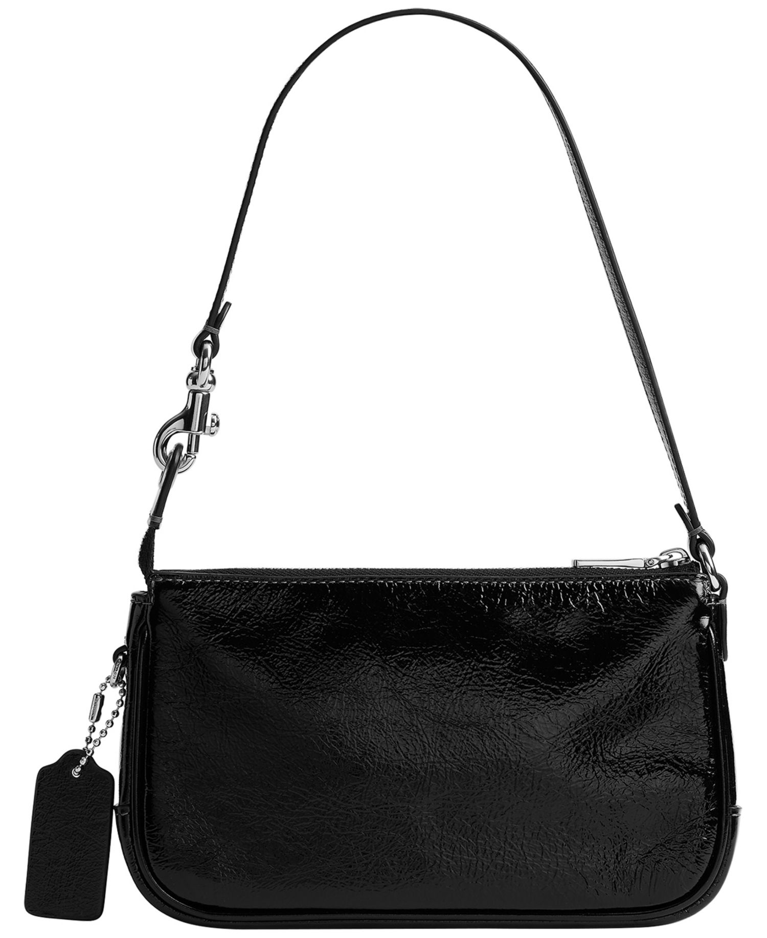 Plaza Mini Glazed Leather Shoulder Bag 18