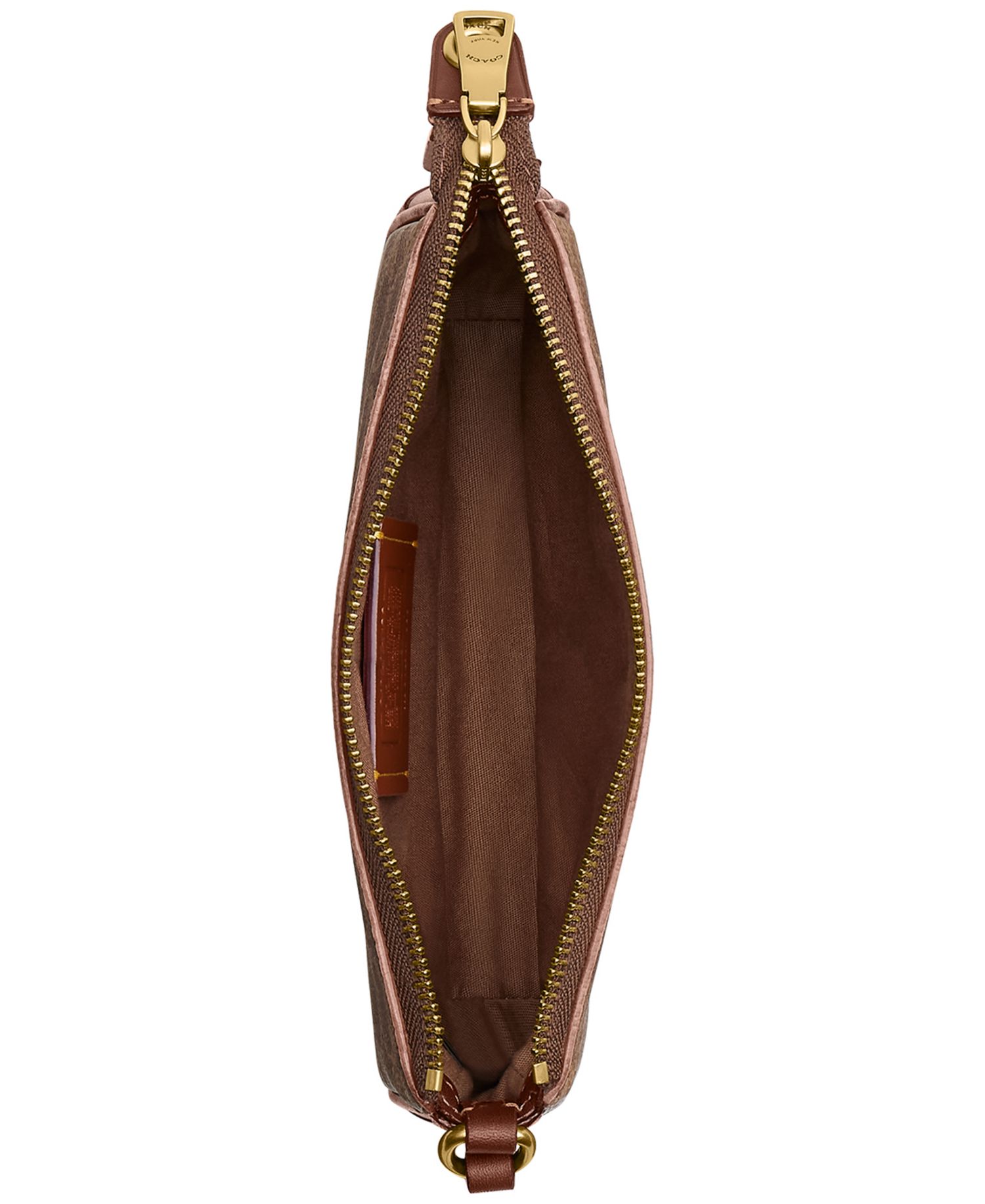 Plaza Mini Signature UpcraftedLeather Shoulder Bag 18