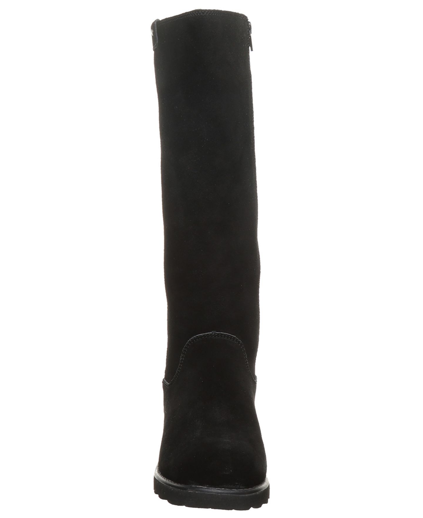 Женские ботинки BEARPAW Audrina Suede Knee-High, цвет: Чёрный — фото 7