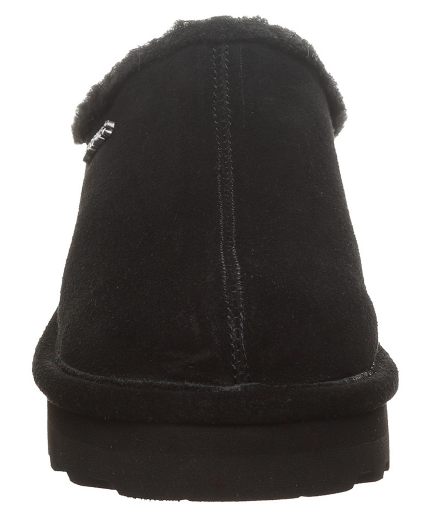 Женские сабо BEARPAW Izzy Platform Suede Slip-On, цвет: Чёрный — фото 7