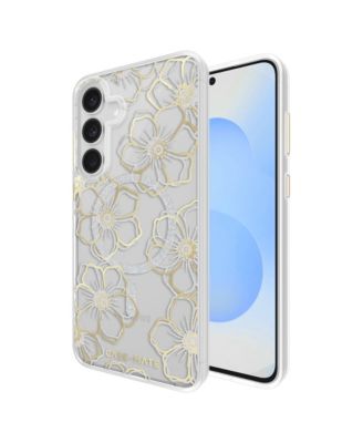 Floral Gems Magnetic Phone Case for Samsung Galaxy S25 FE