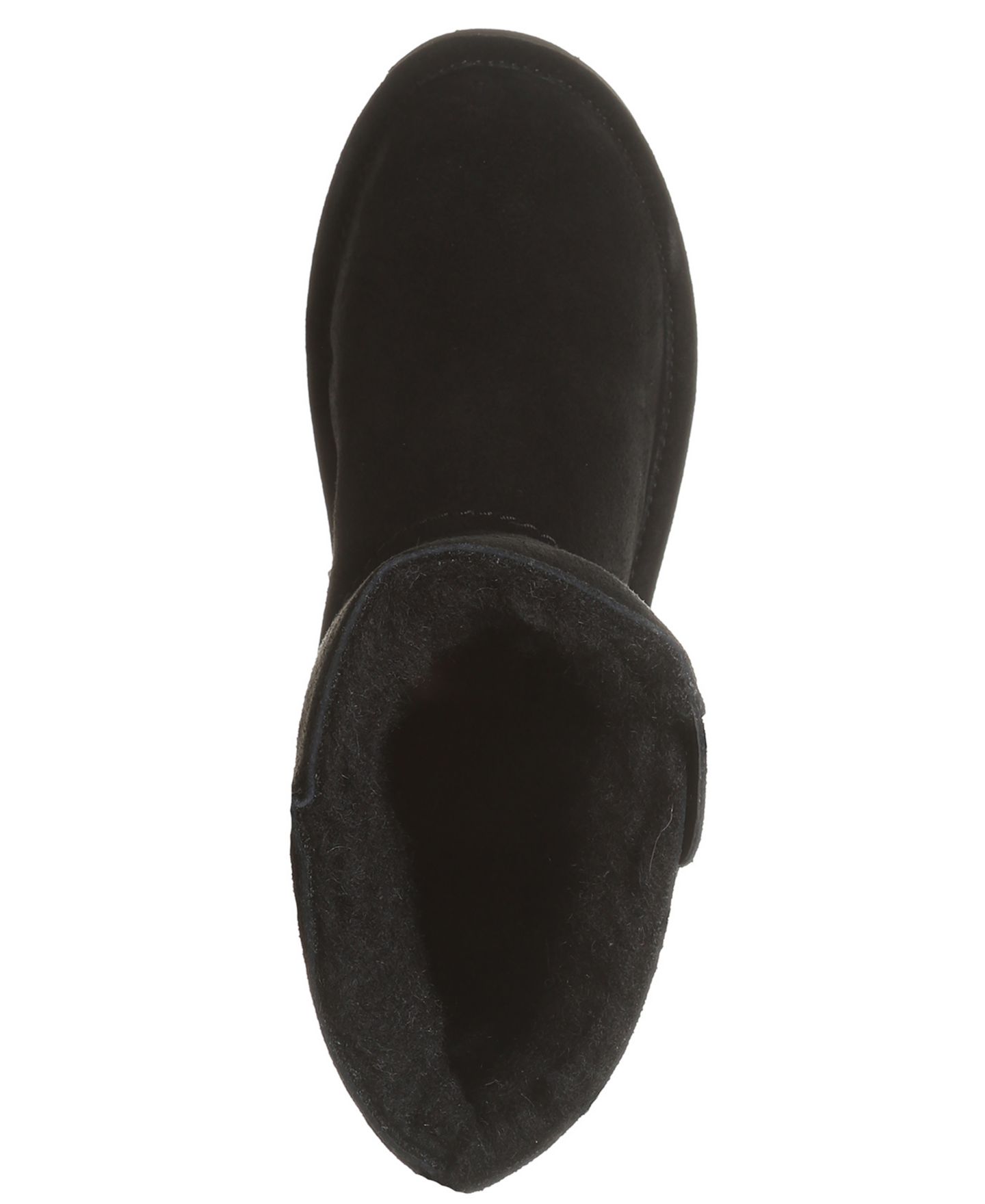 Женские ботинки BEARPAW Aurelia Suede Winter Round Toe, цвет: Чёрный — фото 4