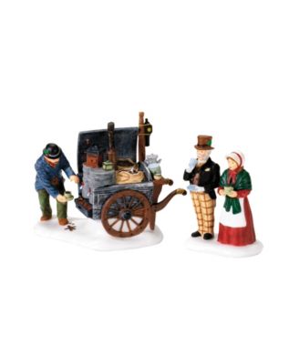 Dickens Village The Coffee Stall, Set of 2