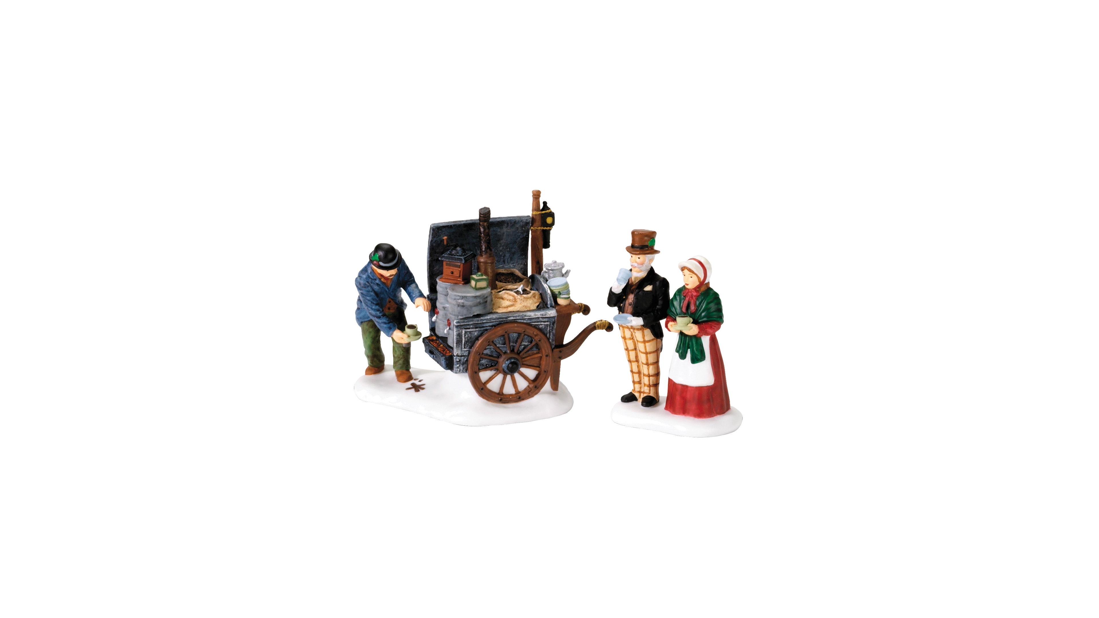 Department 56 Dickens Village The Coffee Stall, Set of 2