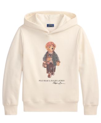 Boys' 8-20 Polo Bear Graphic Hooded Sweatshirt