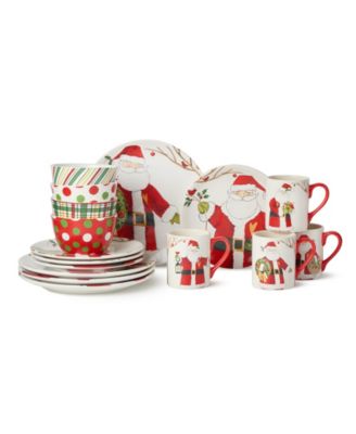 Santa Delight 16-Pc. Dinnerware Set, Service For 4