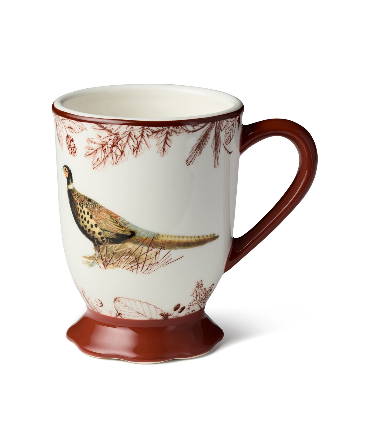 Certified International Pheasant Grove Mugs, Set of 4