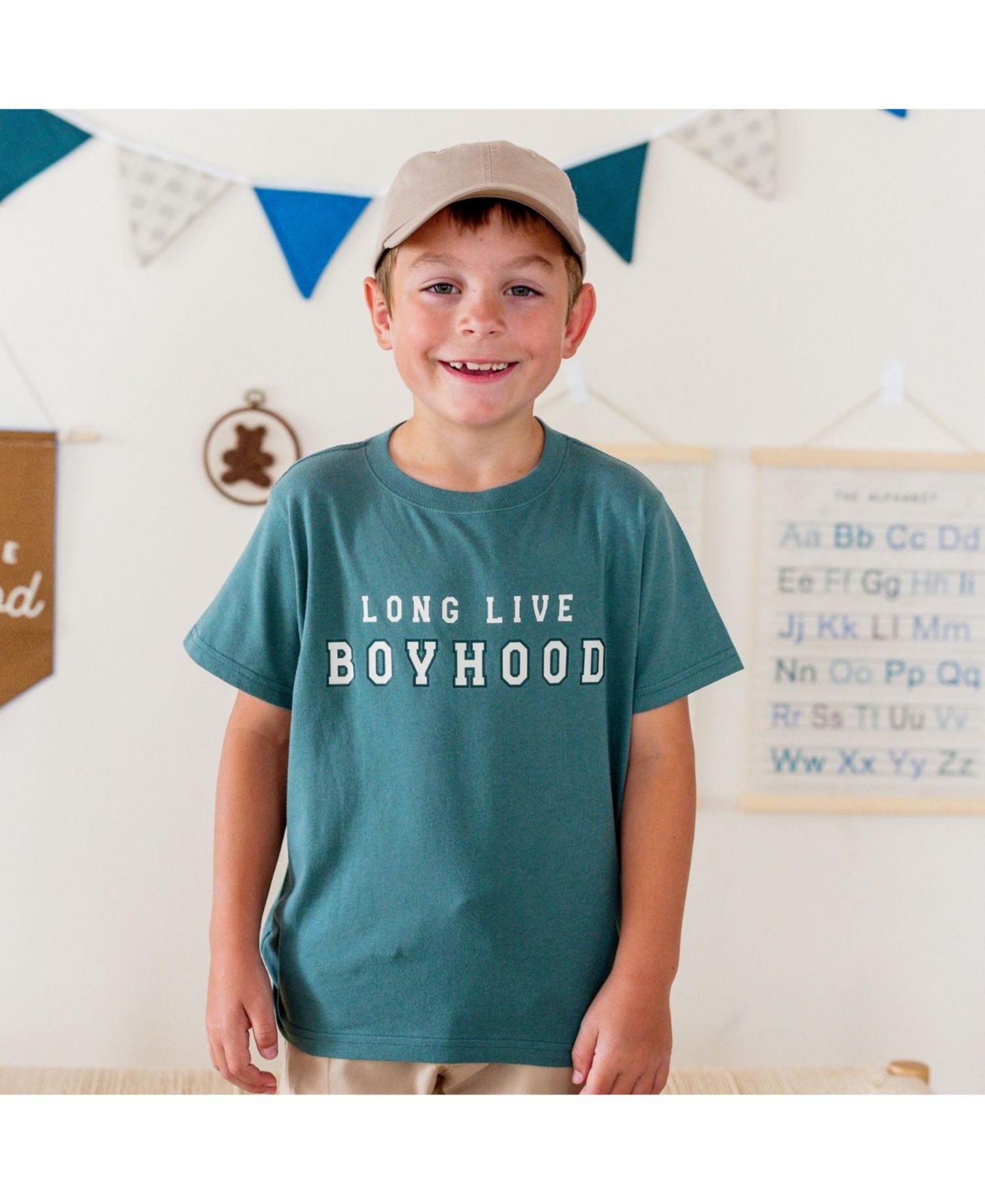 Футболка Sweet Wink Long Live Boyhood Short Sleeve для мальчиков — фото 1