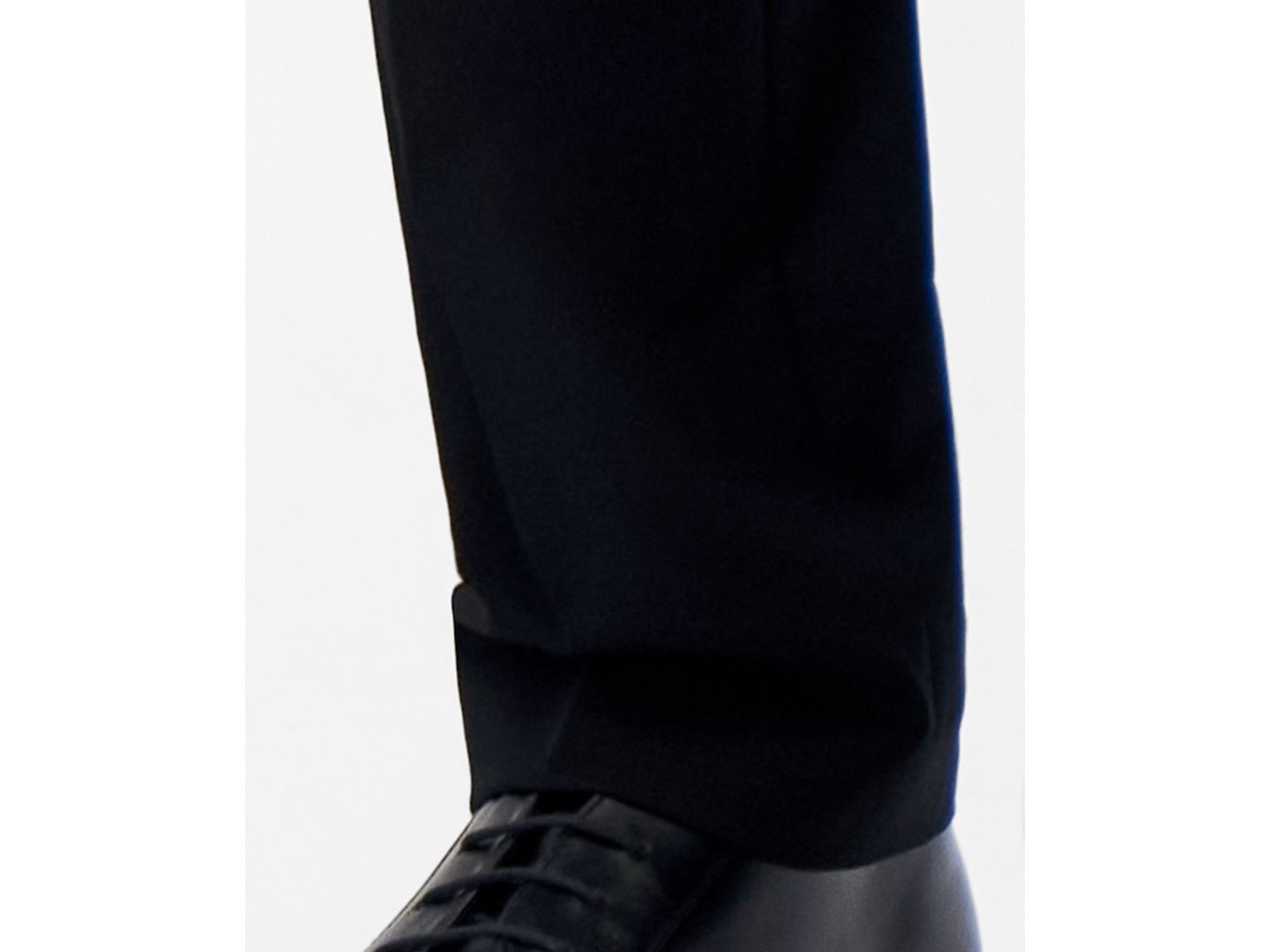 Мужские брюки Tommy Hilfiger Modern-Fit Wool TH-Flex Stretch Suit Separates, цвет: Чёрный — фото 6