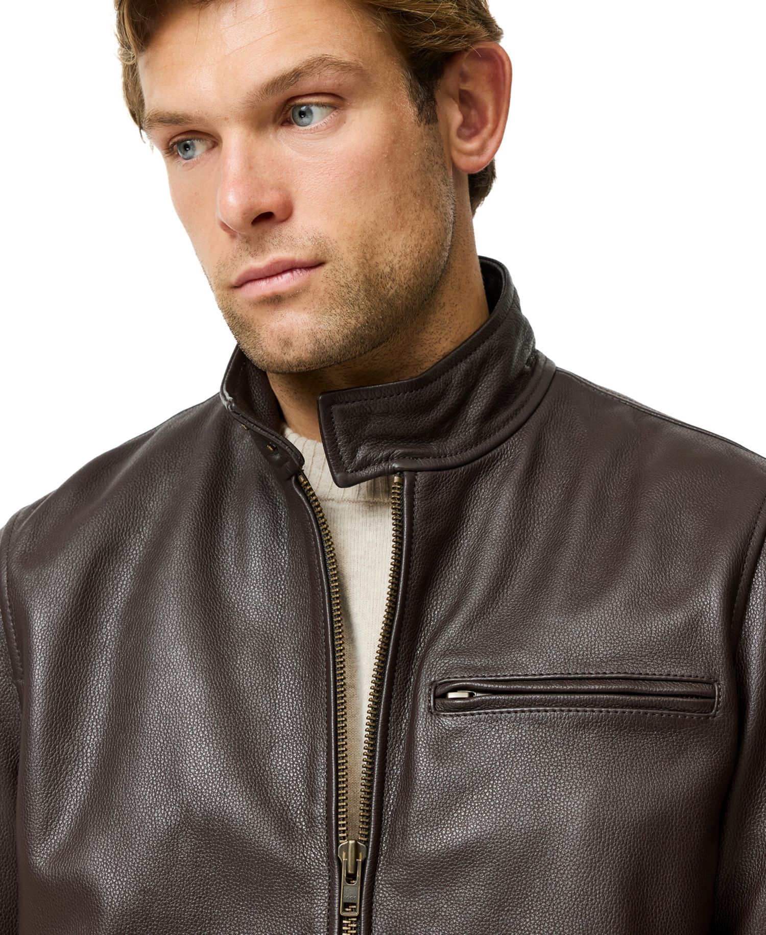 Men's Canvastown Leather Jacket