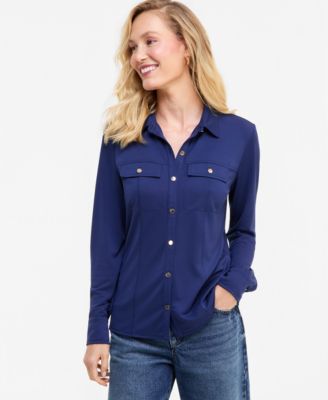 Women's Knit Utility Shirt