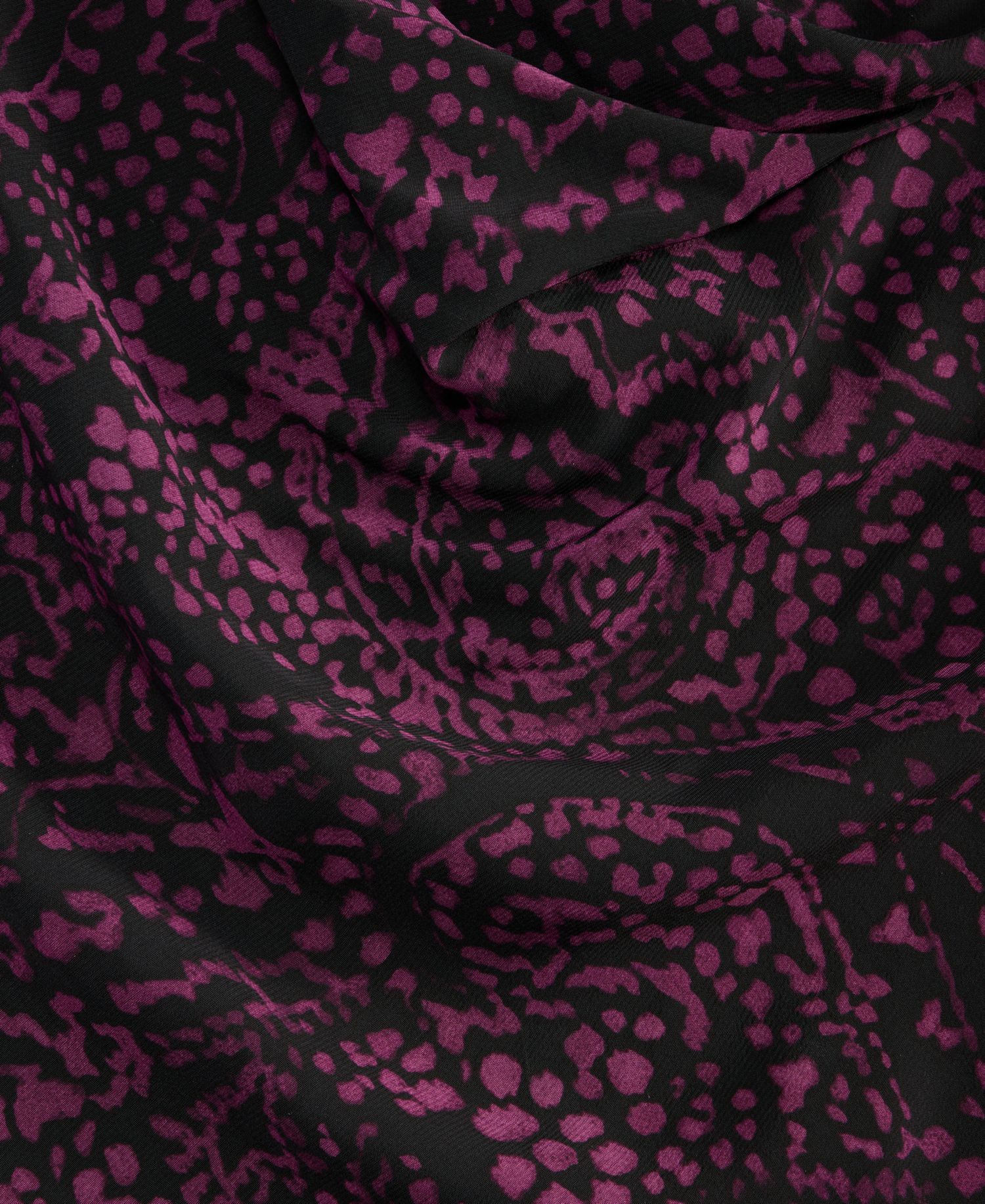 Women's Paisley Sleeveless Cowl Neck Blouse