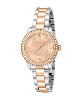 Women's Glam Quartz  Stainless Steel Bracelet Watch