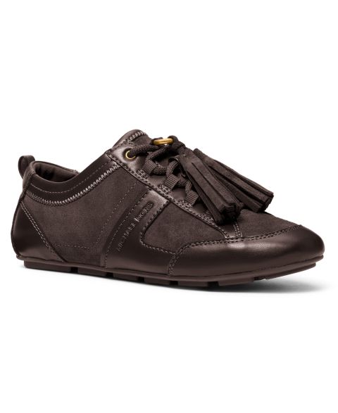 Женские кроссовки MICHAEL Michael Kors Keely Lace-Up Trainer, цвет: Шоколадный