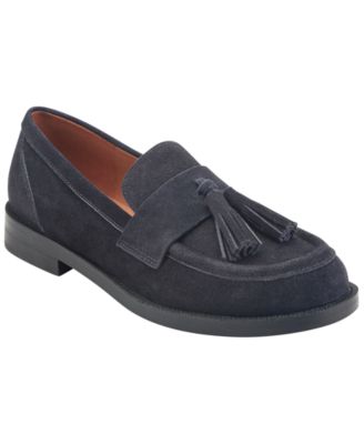 Women's Tifani Suede Tassels Slip-On Loafers