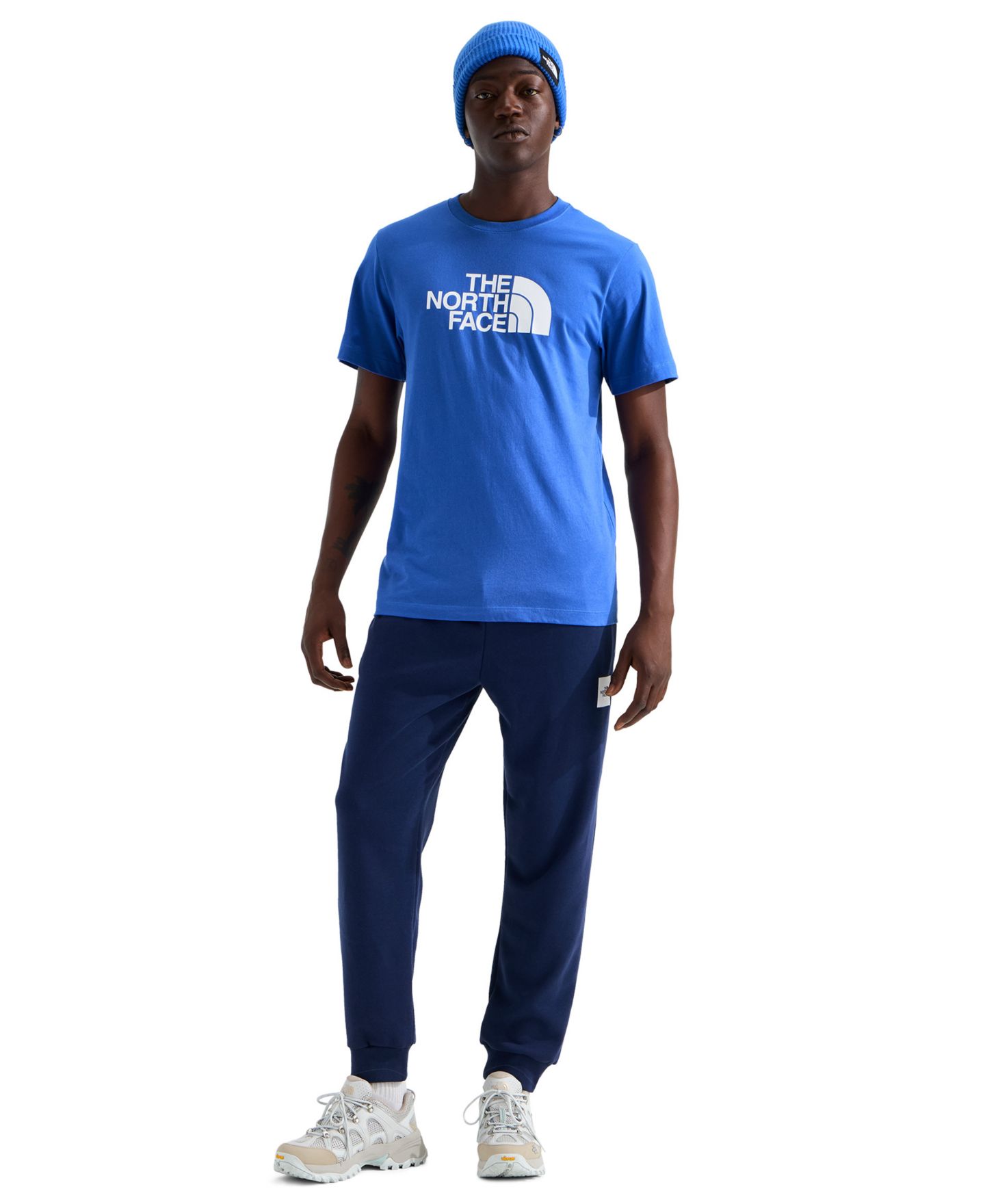 Мужская футболка The North Face Evolution Half Dome Short-Sleeve, цвет: Синий — фото 2
