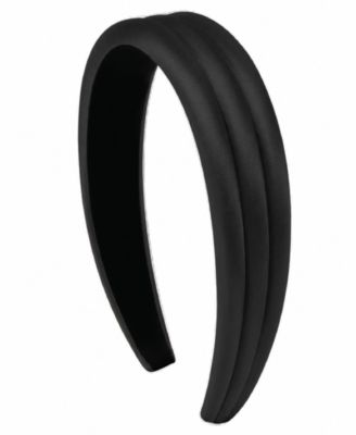 Women's Michelle Triple Piped Quilted Satin Sculptural Headband
