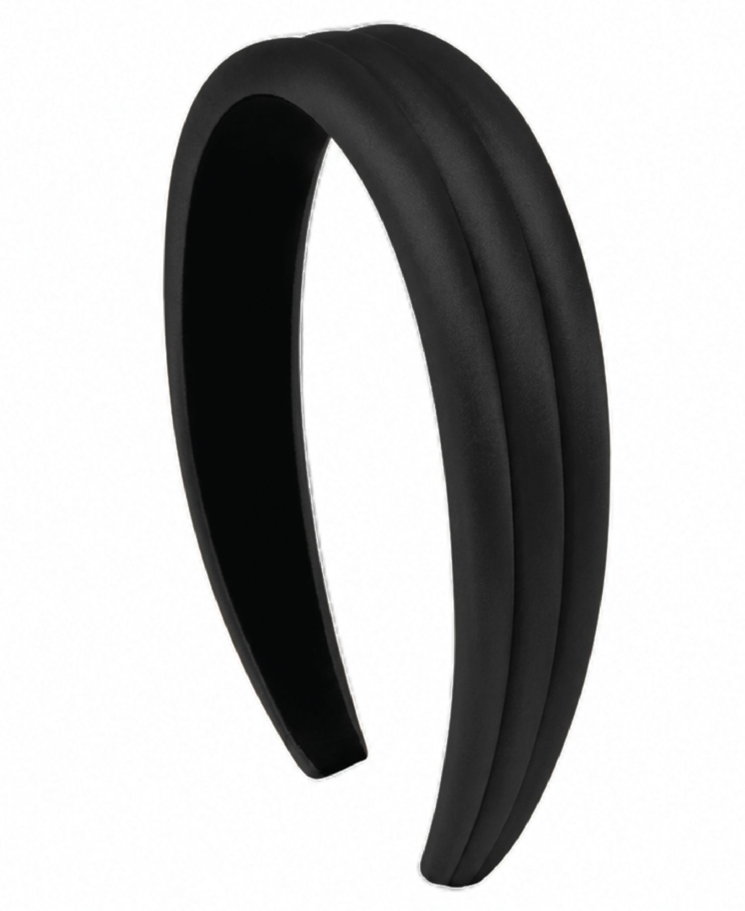 Women's Michelle Triple Piped Quilted Satin Sculptural Headband