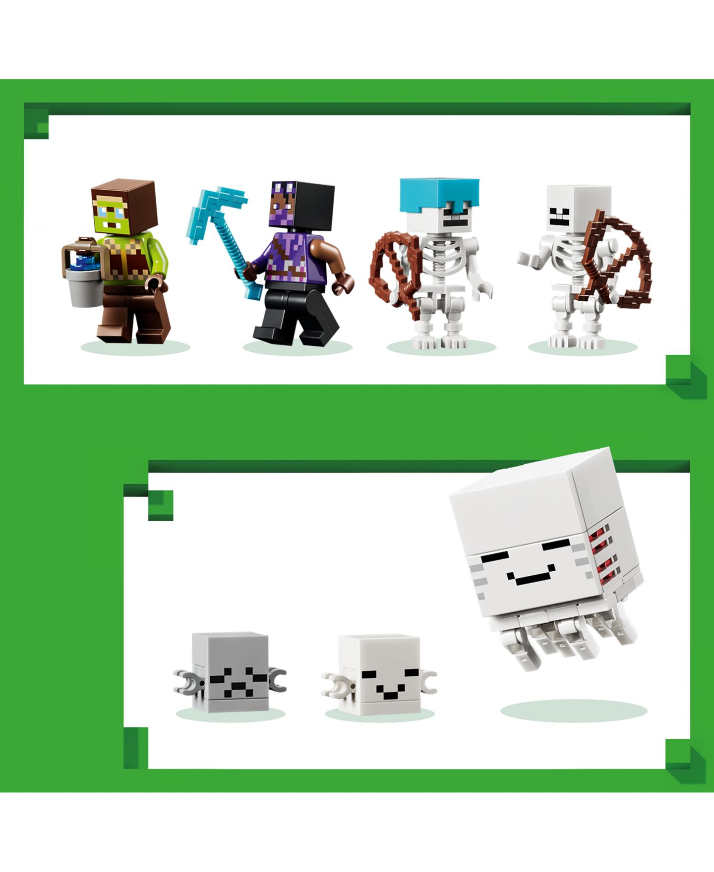 Детские конструкторы LEGO® Minecraft Ghast Station Toy for Kids 21597, 754 Pieces — фото 3