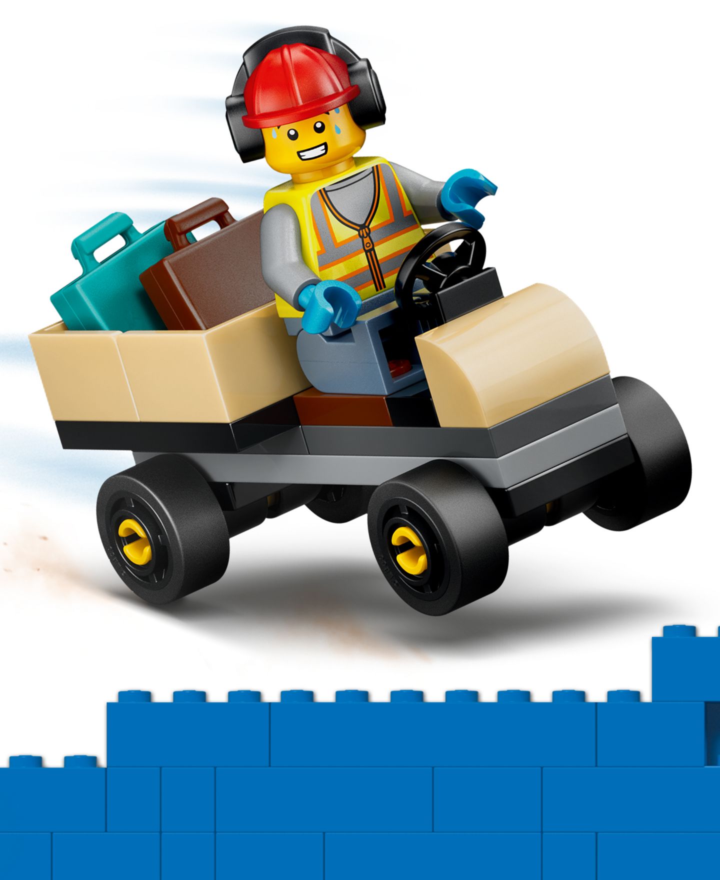 Детские конструкторы LEGO® City Passenger Jet Building Toy 60492, 118 Pieces — фото 4