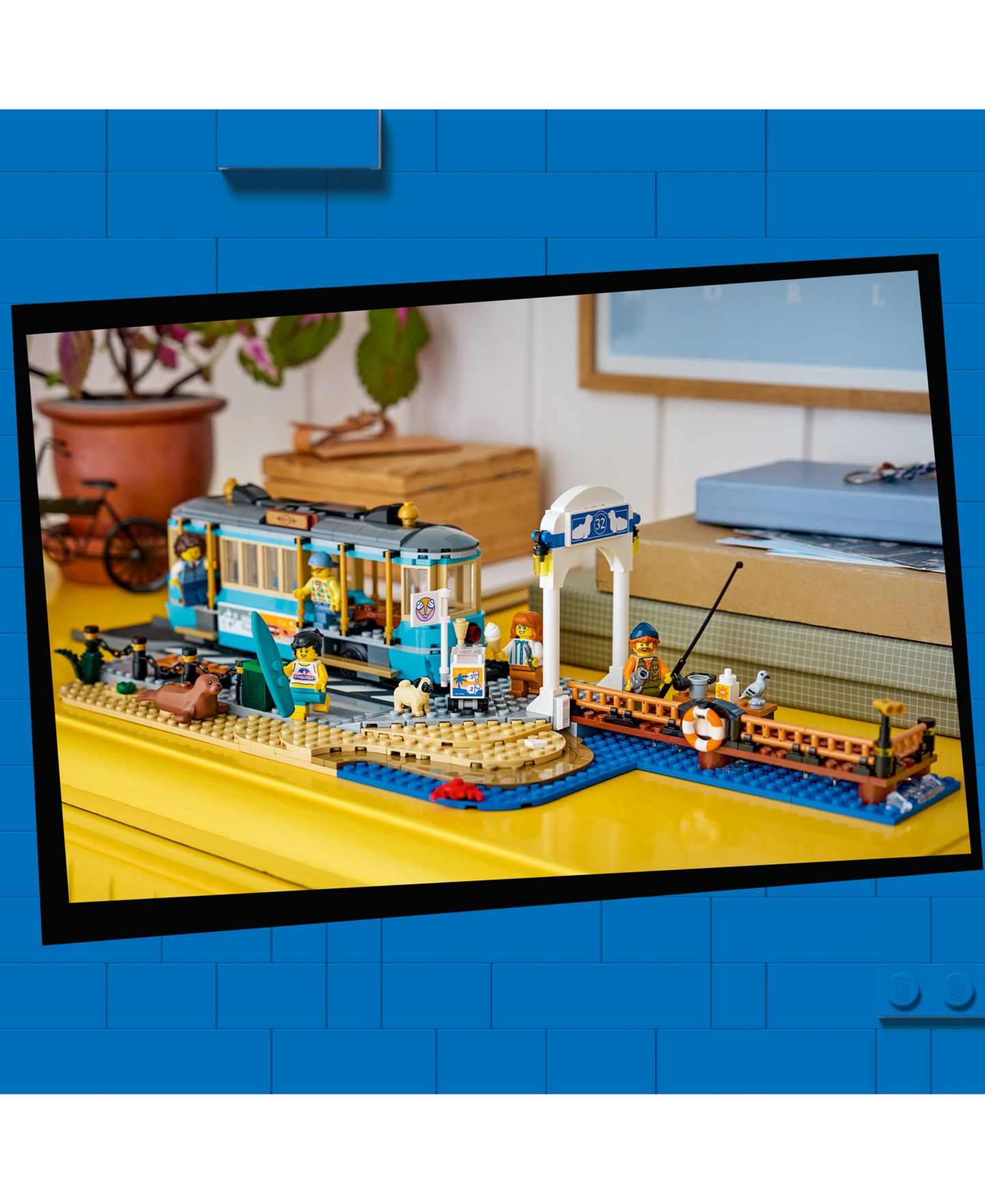 Детские конструкторы LEGO® City Classic Beach Streetcar Toy 60506, 693 Pieces — фото 5