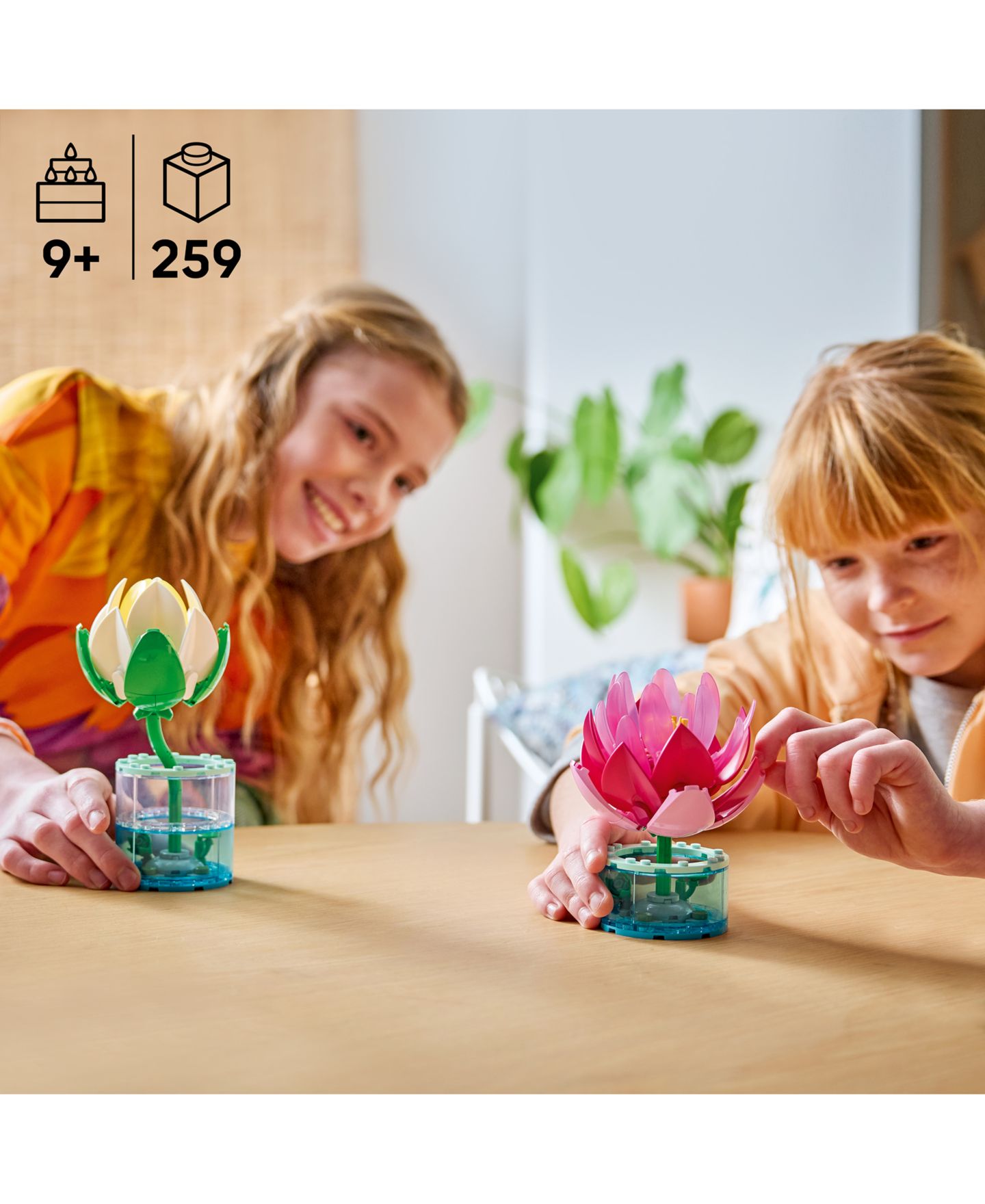 Детские конструкторы LEGO® Botanicals Water Lilies Building Toy 11511, 259 Pieces — фото 3