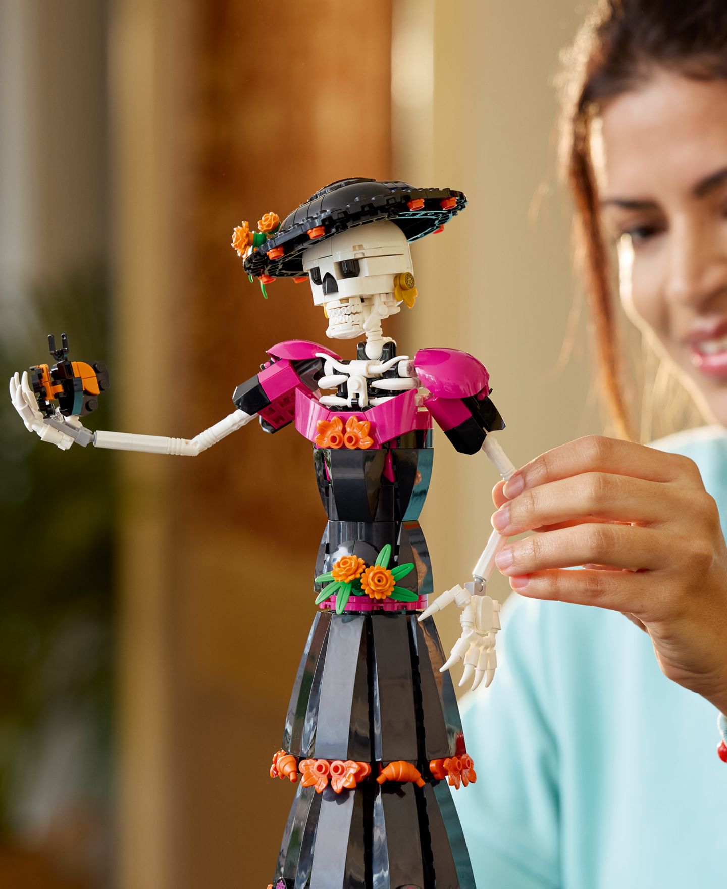 Детский конструктор LEGO® Ideas La Catrina Building Set 21372, 1212 Pieces — фото 4