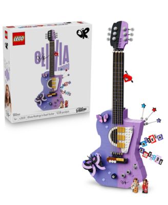 Olivia Rodrigo Dual Guitar 43031 1228-Piece Building Set, Ages 14+