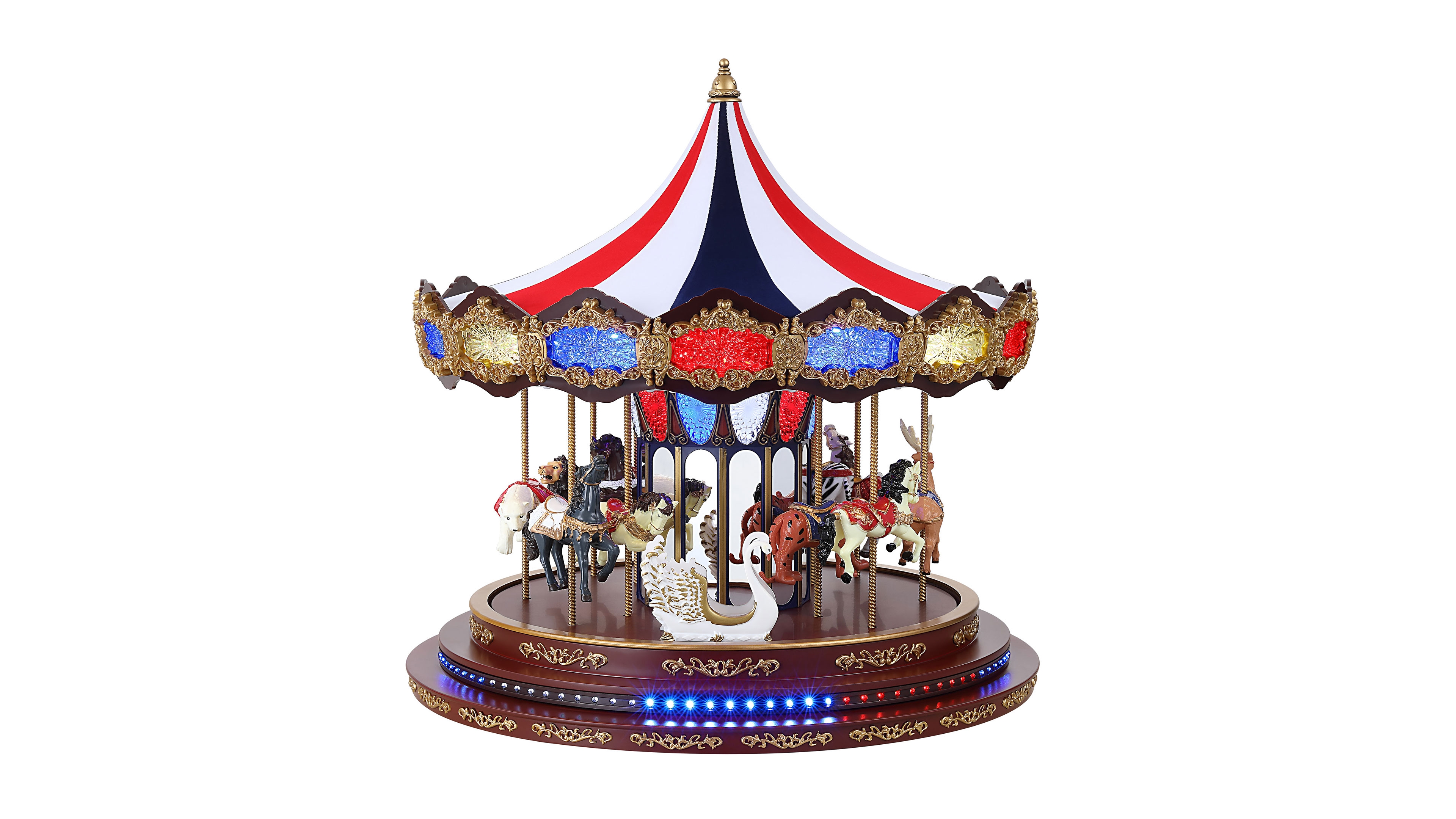 Mr. Christmas Americana 16.5" Carousel