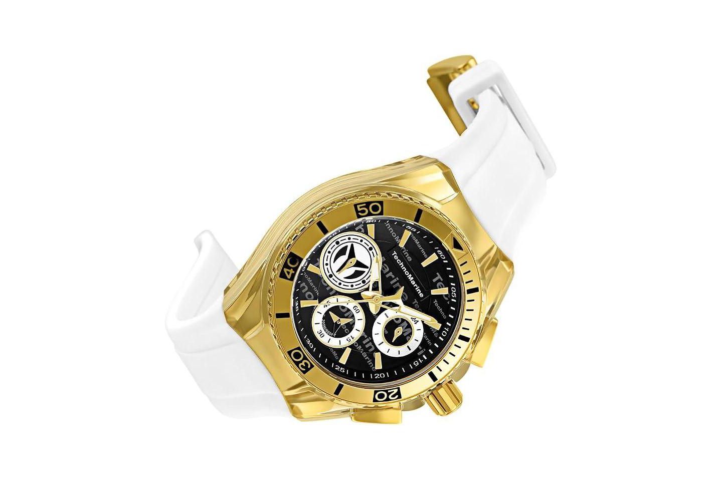 Женские часы TechnoMarine TM-118134 Cruise Quartz Chronograph Dial, цвет: Белый — фото 2
