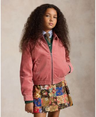 Girls' 7-16 Corduroy Long-Sleeve Jacket