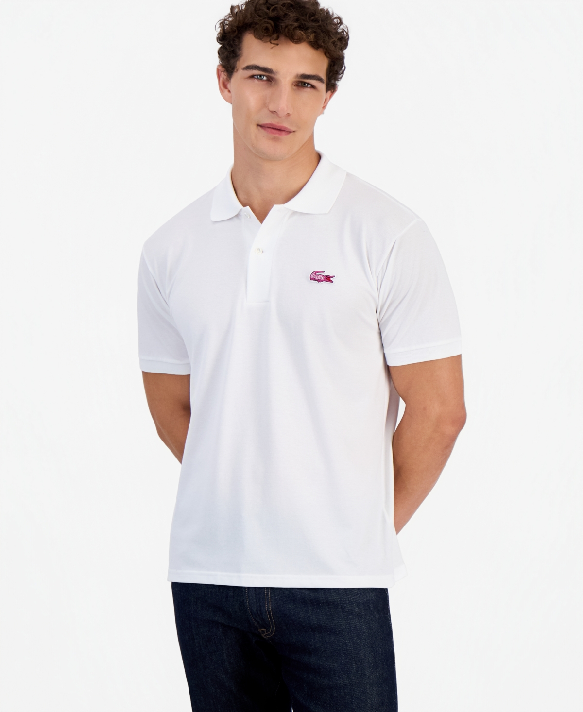 Lacoste Men's Regular-Fit Pima Cotton Polo Shirt
