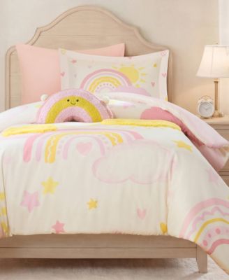 Kids Sunshine Soft Microfiber 4-Piece Comforter Set, Twin
