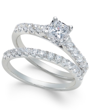 image of Diamond Princess Bridal Set (1 ct. t.w.) in 14k White Gold